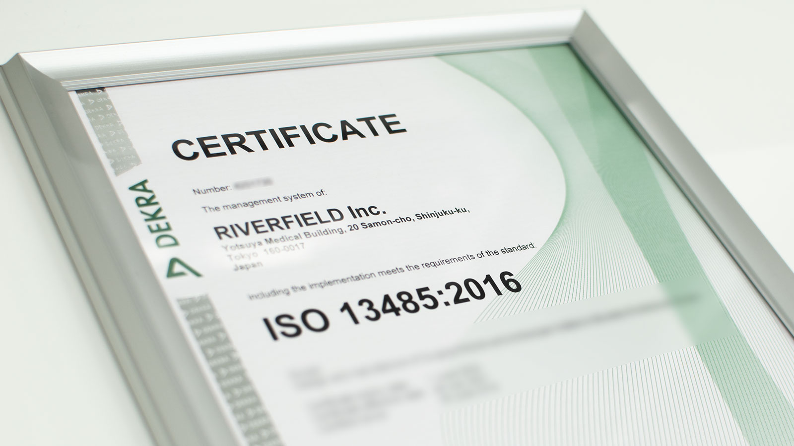 Regulatory Affairs / ISO Certification