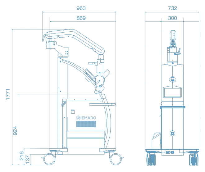 Drawing of EMARO