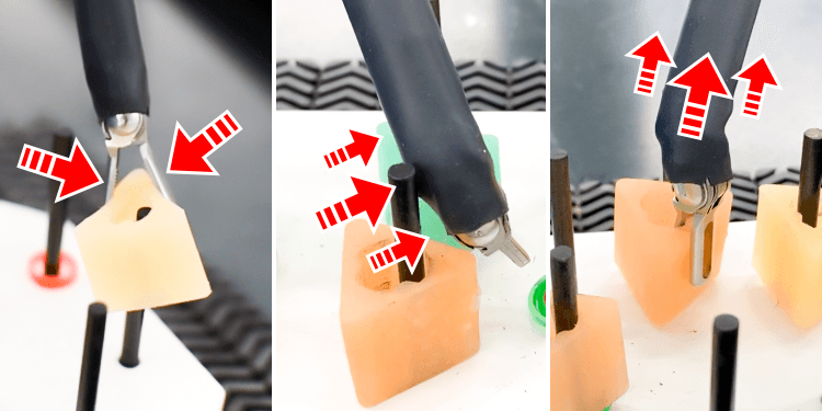 Gripping force = Grasping force Touching force = Tactile force Pulling force = Traction force
