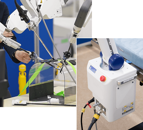 Riverfield surgery support robot development
